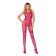 Sexy Crotchless Jumpsuit CA005 fuchsia - Una mida