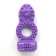 Anell vibrador per al penis A-Gusto 015 de color lila