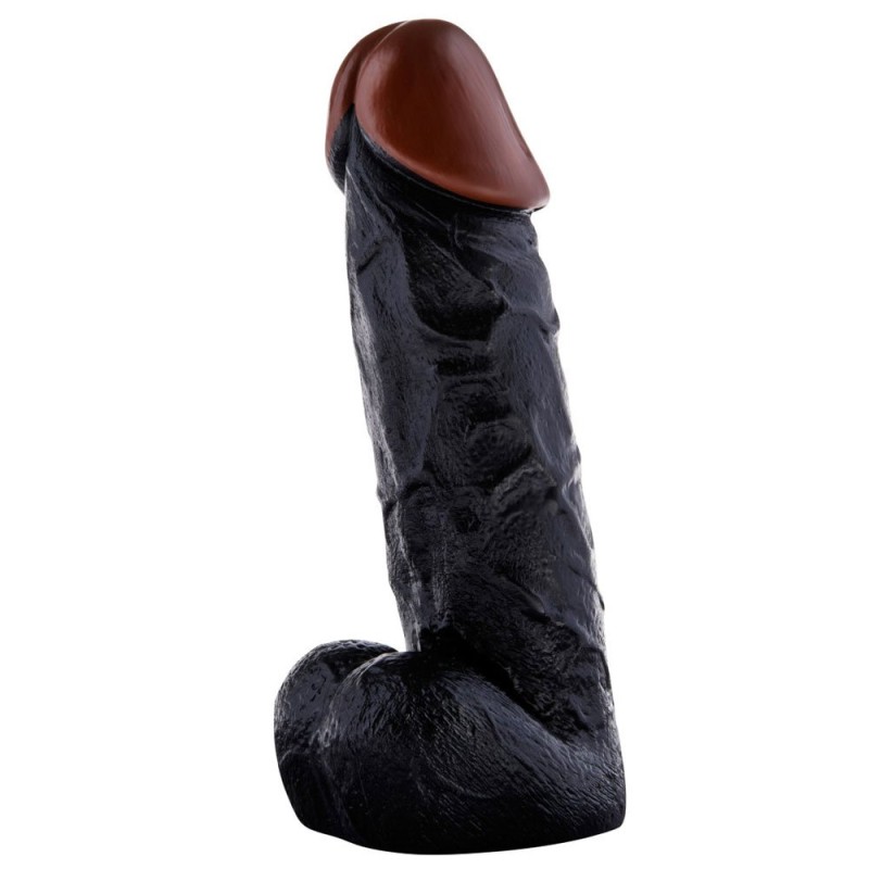 Realistischer Dildo PRINCE OF NAMIBIA 20 x 5,5 cm Dunkle Haut