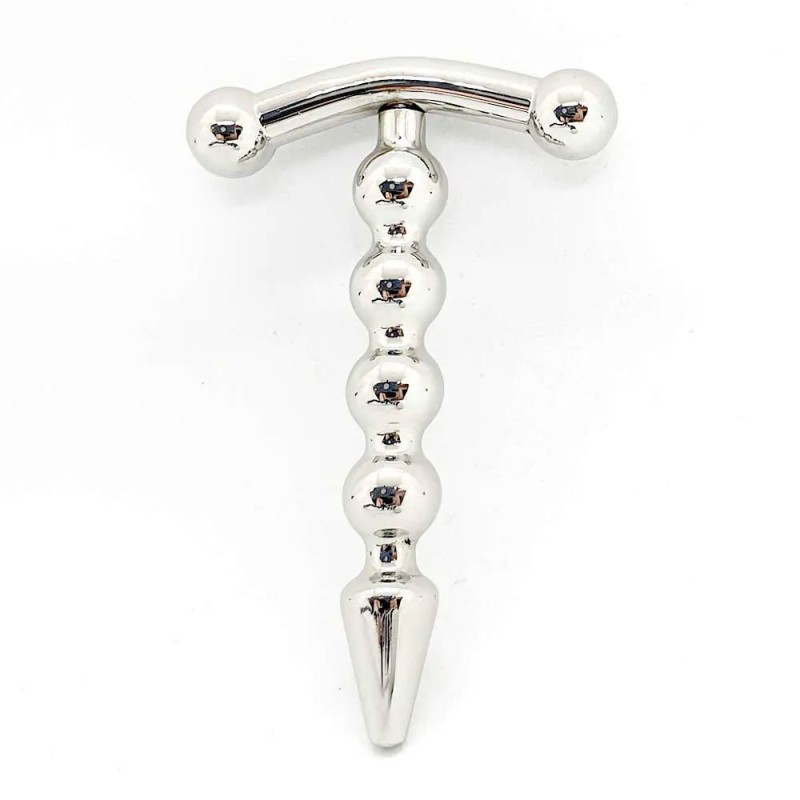 Edelstahl Harnröhrenklangstab ROD OF ECSTASY 5,6 x 0,6 cm Silber