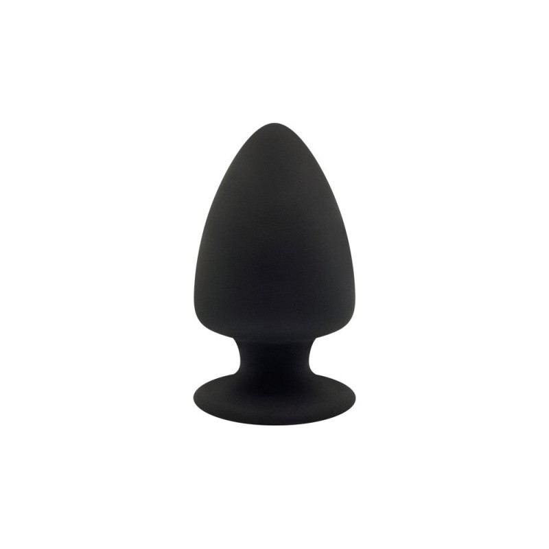 Anal Plug aus Silikon MODELL 1 XS 8 x 4,5 cm Schwarz