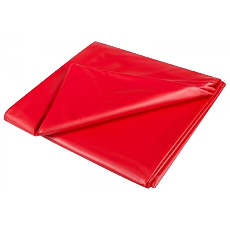 Wasserdichter Vinyl-Teppich 180 x 220 cm Rot