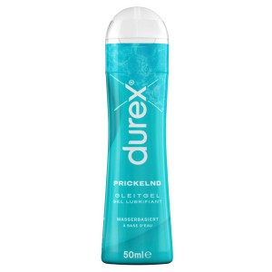 Wasserbasiertes Gleitmittel PLAY TINGLE mit funkelndem Effekt Durex 50 ml