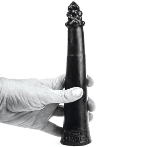 Gigantischer progressiver Anal-Dildo NAV54B Domestic Partner 35 x 6 cm Schwarz
