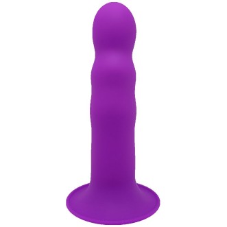 Silikon-Dildo HITSENS 3 18 x 4,3 cm Lila