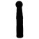 Rotierender Silikon-Prostata-Massagestab TWISTER 20 x 4,1 cm Schwarz