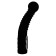 Rotierender Silikon-Prostata-Massagestab TWISTER 20 x 4,1 cm Schwarz
