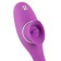 Clitoral Licker 2 in 1 mit flexiblem Silikon-Vibrator You2Toys Lila Wiederaufladbar