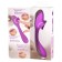 Clitoral Licker 2 in 1 mit flexiblem Silikon-Vibrator You2Toys Lila Wiederaufladbar