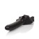 Strap-On mit Latex-Dildo zum Tragen im Mund ACCOMODATOR 14 x 4 cm Schwarz