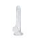 Realistischer Dildo LUSTY 18 x 3,2 cm Transparent