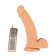 Realistischer Vibrator mit Fernbedienung DR NO 18 x 4,6 cm Hautfarben