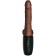 Realistischer Vibrator mit Stoß- und Wärmeeffekt King Cock TRIPLE TREAT 16,6 x 3,6 cm Dunkle Haut Wiederaufladbar