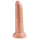 Abziehbarer realistischer Dildo King Cock 9" 25,4 x 4,5 cm in hellhäutiger Farbe.
