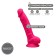Realistischer Silikon-Dildo 17,6 x 3,5 cm MODELL 1 Pink