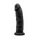 Realistischer Silikon-Dildo 19,2 x 4,7 cm Silexd Schwarz
