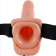 Vibrating Strap-On mit hohlem Dildo Fetish Fantasy 19 x 4,3 cm Hautfarben