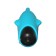 Mini Silikon Bullet Vibrator POCKET DOLPHIN 7,5 x 2,5 cm Blau