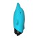 Mini Silikon Bullet Vibrator POCKET DOLPHIN 7,5 x 2,5 cm Blau