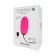Vibrierendes Ei aus Silikon mit kabelloser Fernbedienung OCEAN BREEZE 2.0 7,5 x 3,4 cm Pink