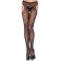 Crotchless Strumpfhosen von Leg Avenue Schwarz - Plus Size