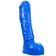 Realistischer BRATWURST Dildo All Blue 29 x 6,5 cm Blau