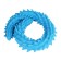 Doppelter Silikon-Dildo SCOLOP M Blau 50 x 4 cm
