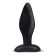 Silikon Analplug DOLMEN S 8,6 x 2,5 cm Schwarz
