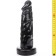 Realistischer Dildo JIMMY Hung System 27 x 6,5 cm Schwarz