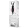 Mini Silikon Bullet Vibrator HOPYE 7 x 3 cm Schwarz