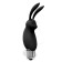 Mini Silikon Bullet Vibrator HOPYE 7 x 3 cm Schwarz