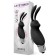 Mini Silikon Bullet Vibrator HOPYE 7 x 3 cm Schwarz
