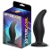 Silikon Analplug SHARKY 12 x 3,5 cm Schwarz