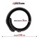 Verstellbarer Cockring aus Silikon, 21 cm lang, Beast Rings Schwarz.