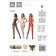 Crotchless Sexy Bodystocking in Rot - Einheitsgröße BS068