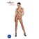 Offener Sexy Bodystocking in Schwarz - Einheitsgröße BS091