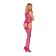 Sexy Schrittloser Jumpsuit CA007 Fuchsia - Einheitsgröße