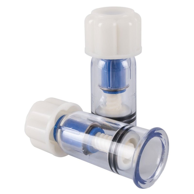 Adjustable MAX TWIST Nipple Suckers 10 x 2.8 cm Transparent x 2