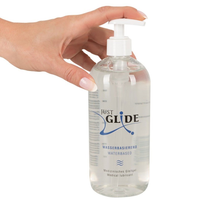 Water-based Lubricant with Dispenser Just Glide 500 ml