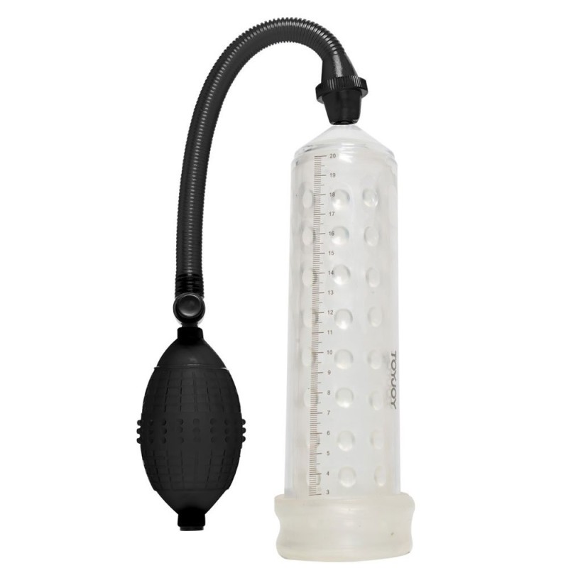 Penis Pump POWER MASSAGE 20 x 5 cm Transparent