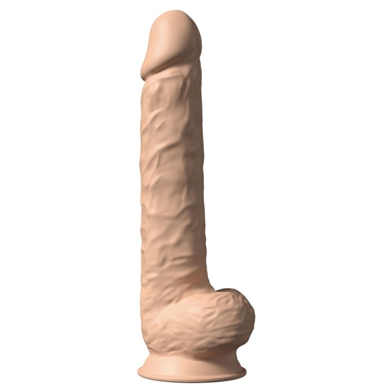 Realistic Silicone Dildo 38 x 7 cm Silexd Light Skin