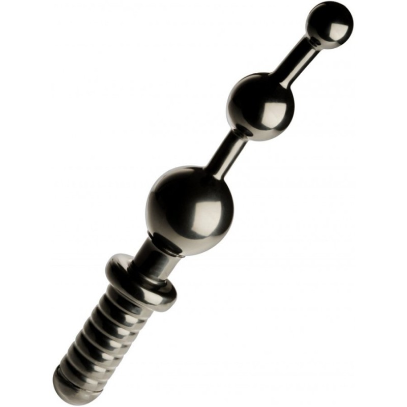 Dildo with Handle BULLY BOY BALLBREAKER Black 45 x 7.5 cm