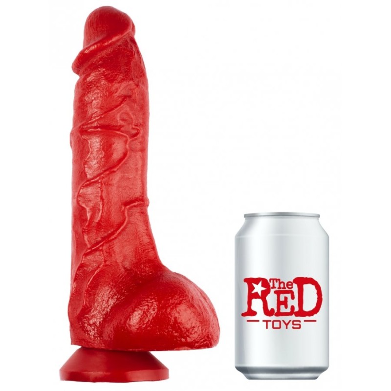 Realistic Dildo JOSEF Red 22 x 5.5 cm