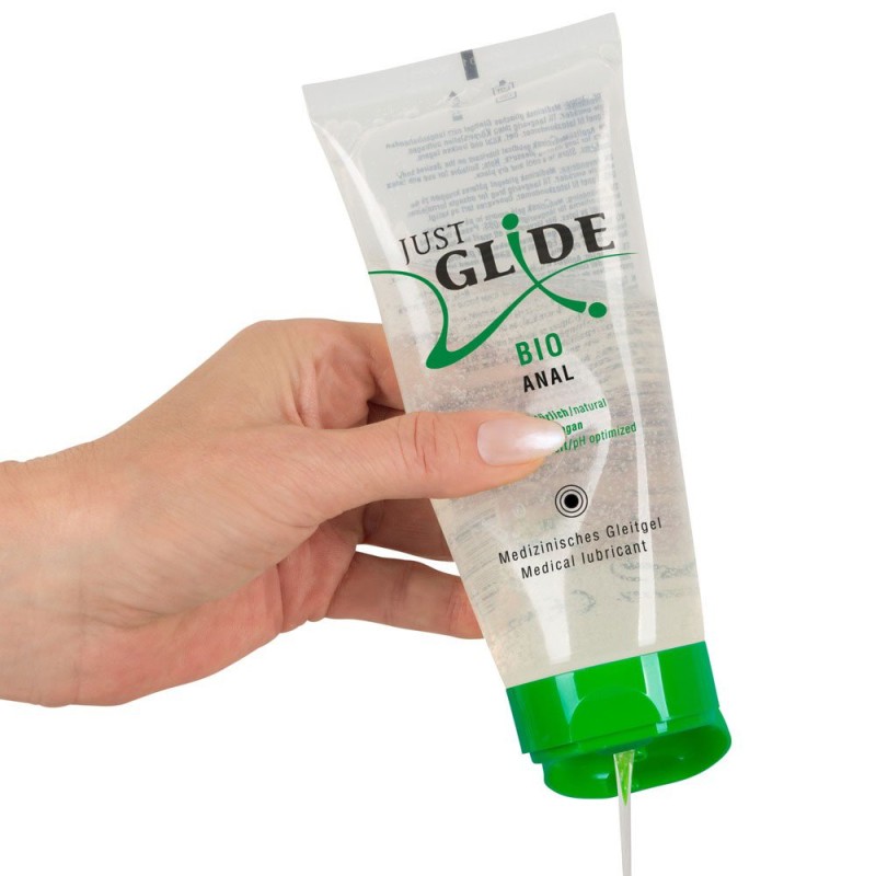 Water-Based Organic Anal Lubricant Just Glide 200ml
