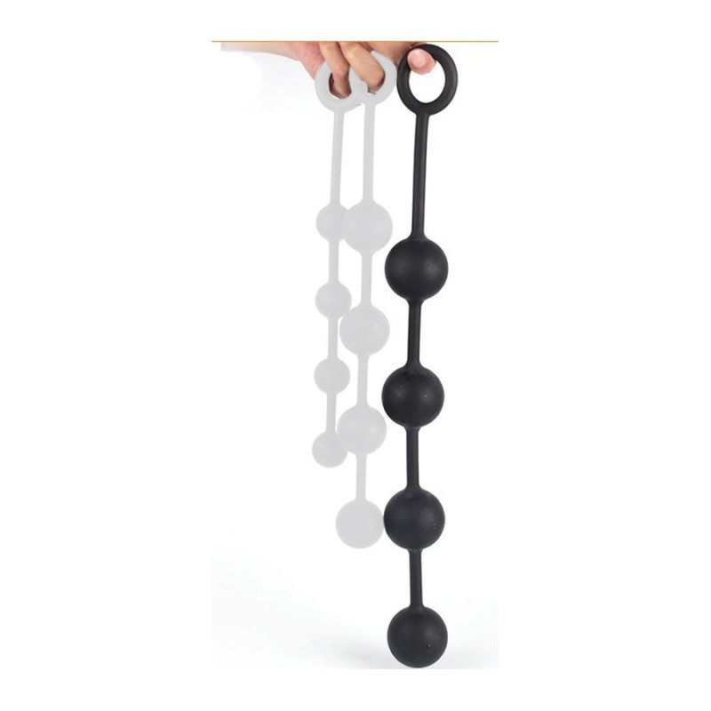 Anal Chain with Silicone Beads QUARTY L 45 x 5 cm