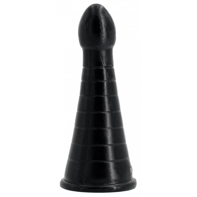 Giant Anal Plug GULPY Black 20 x 7 cm