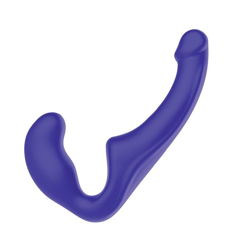 Strapless Silicone Strap-On BEND OVER BOYFRIEND 23 x 4 cm Purple
