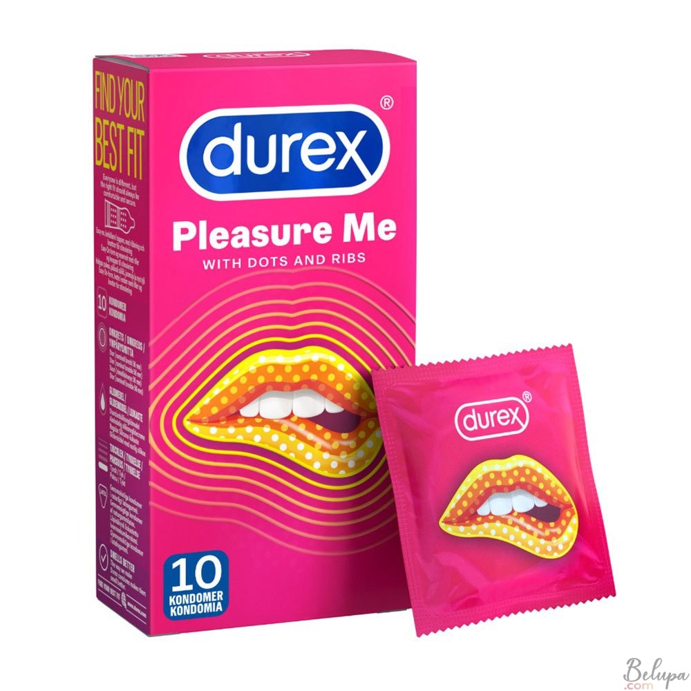 PLEASURE ME Stimulating Condoms Durex x 10