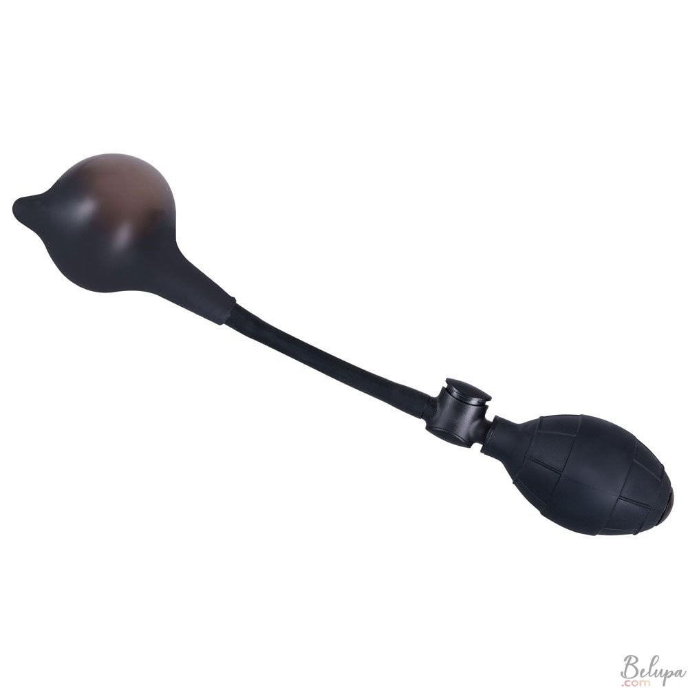 Inflatable Silicone Anal Dildo SIMPLY ANAL BALOON  30 x 11 cm Black