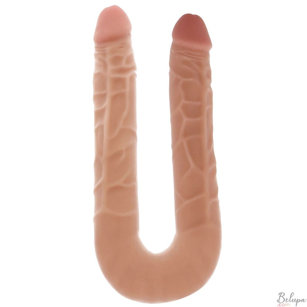 Realistic Double Dildo Get Real 40 x 3.5 cm Light Skin